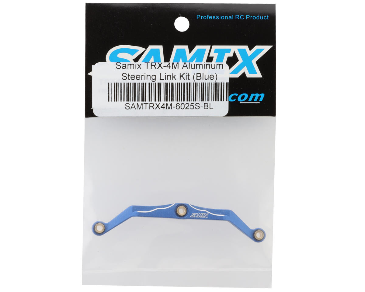 Samix Aluminum Steering Link for Traxxas TRX-4M (Blue)