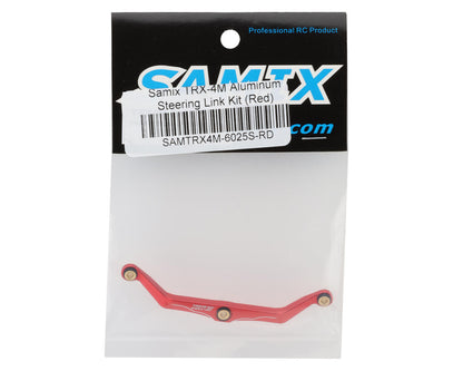 Samix Aluminum Steering Link for Traxxas TRX-4M (Red)