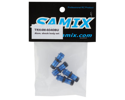 Samix Aluminum Threaded Shock Bodies for Traxxas TRX-4M (Blue) (4)