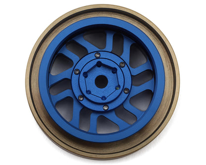 Samix Aluminum & Brass Adjustable Offset 1.0" Beadlock Wheels for Traxxas