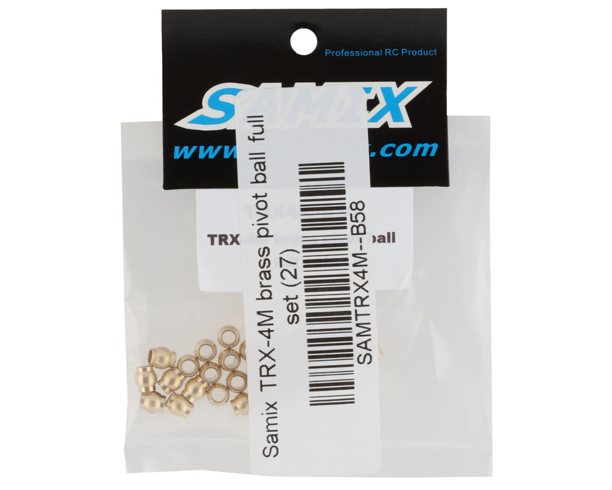Samix Brass Pivot Balls for Traxxas TRX-4M (27)