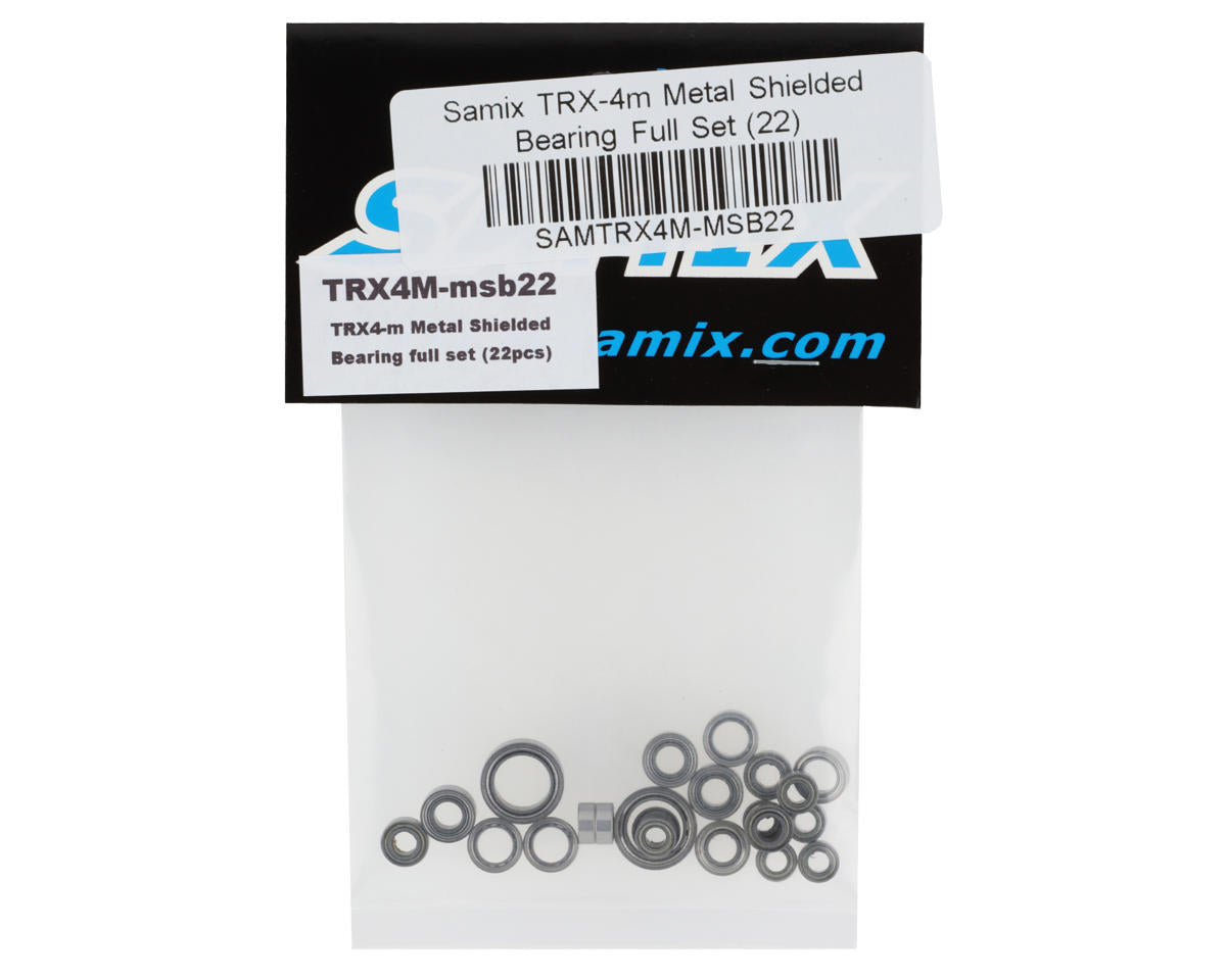 Samix Metal Shielded Bearing Full Set for Traxxas TRX-4M (22)