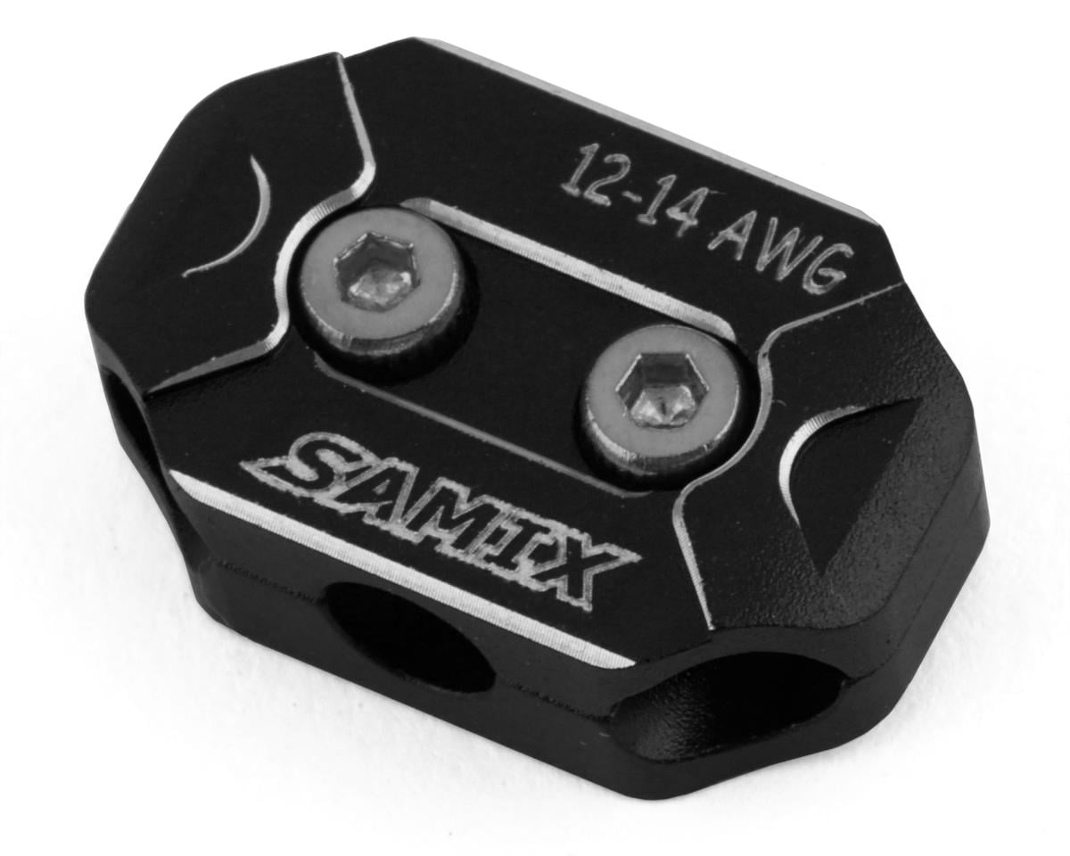 Samix 12-14AWG Motor Wire Organizer Clamp (Black)