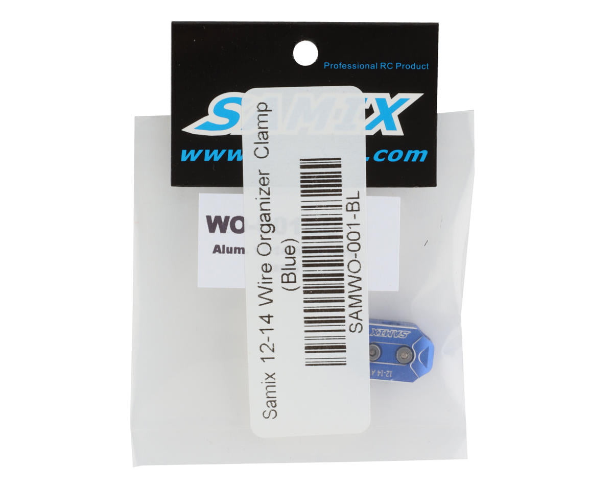 Samix 12-14AWG Motor Wire Organizer Clamp (Blue)