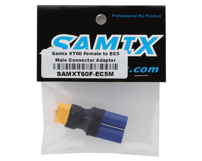Samix XT60 Female to EC5 Male Connector Adapter