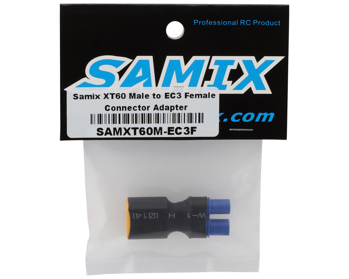 Samix XT60 Male to EC3 Female Connector Adapter