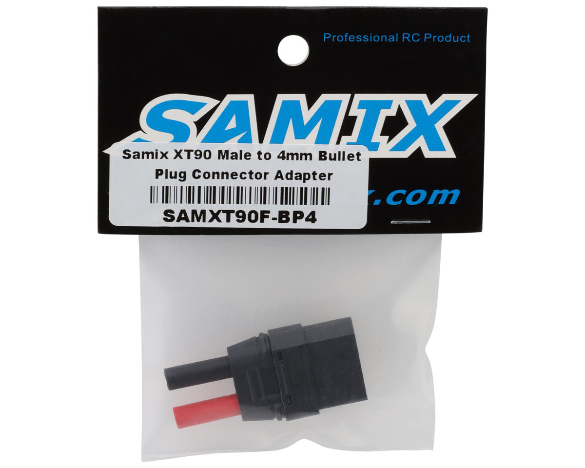 Samix XT90 Male to 4mm Bullet Plug Connector Adapter