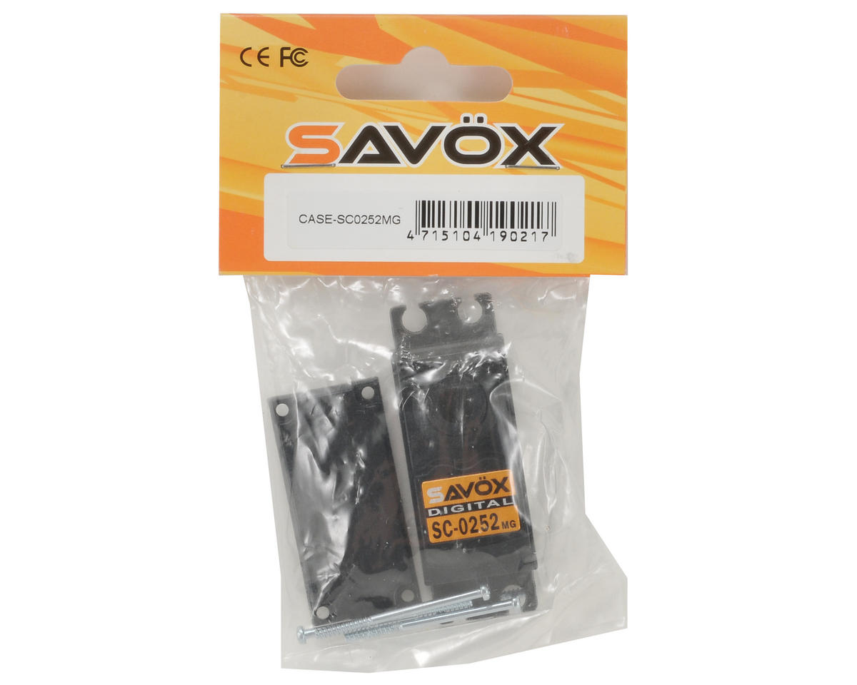 Savox SC0252 Upper/Lower Case Set w/Hardware