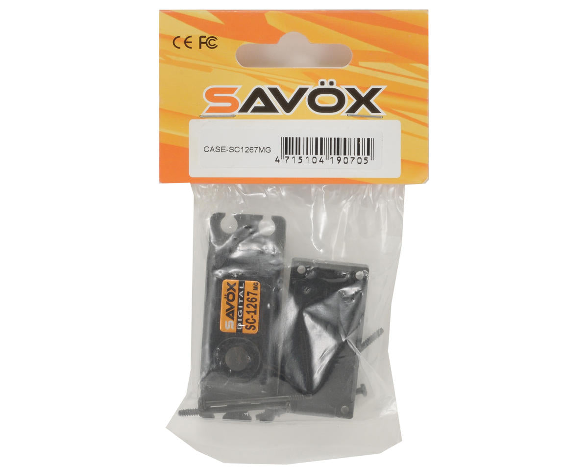 Savox 1267SG Upper/Lower Case Set w/Hardware