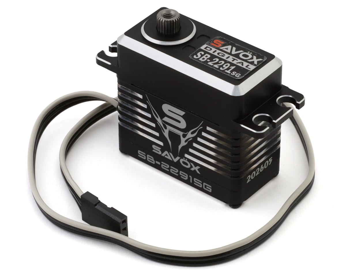 Savox SB-2291SG Aluminum "Monster Speed" Brushless Steel Gear Servo (HV)