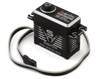 Savox SB-2291SG Aluminum "Monster Speed" Brushless Steel Gear Servo (HV)