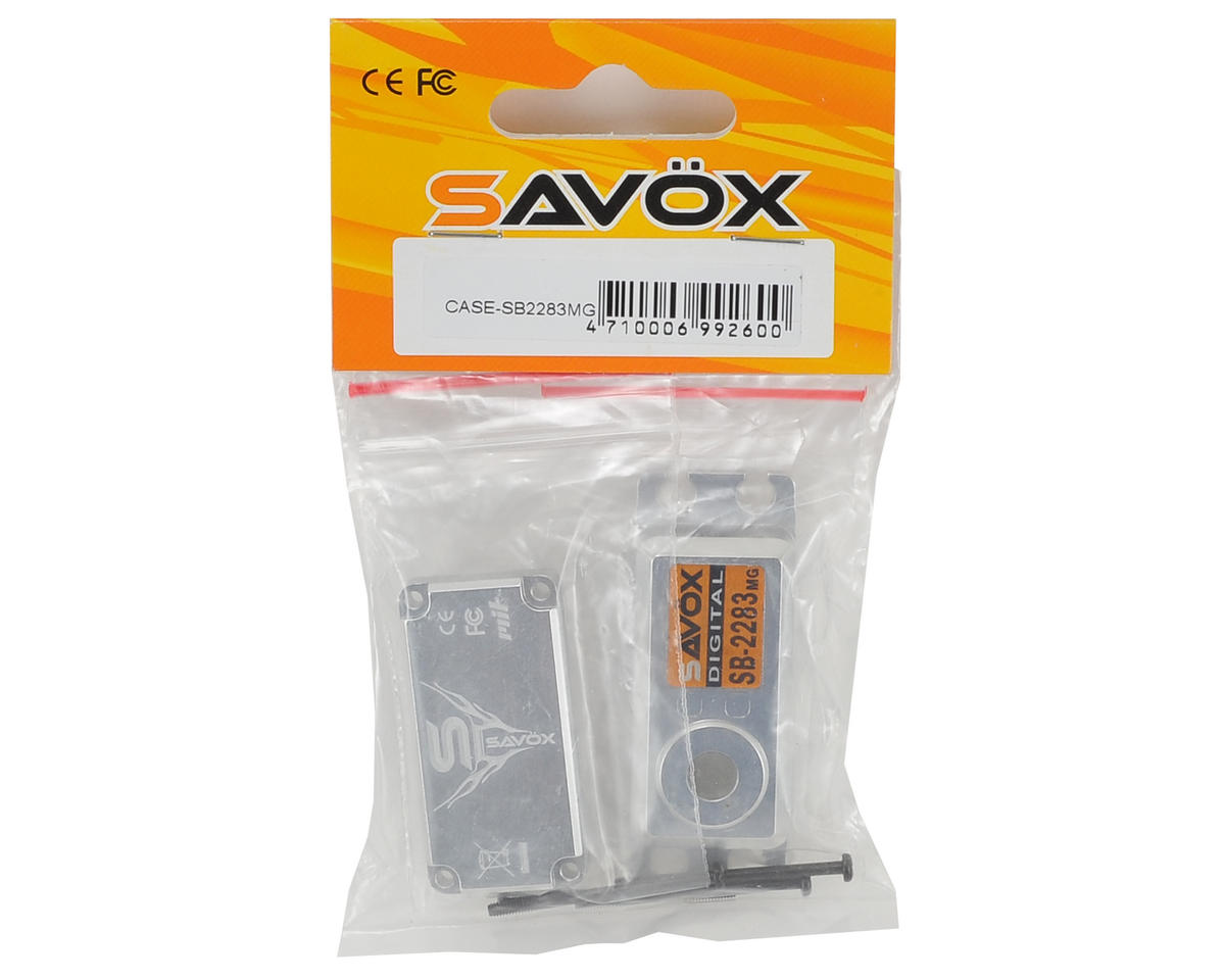 Savox SB2283MG Upper/Lower Case Set w/Hardware
