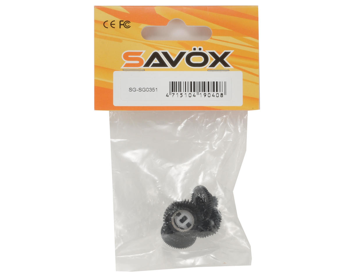 Savox SG0351 Plastic Gear Set w/Bearing