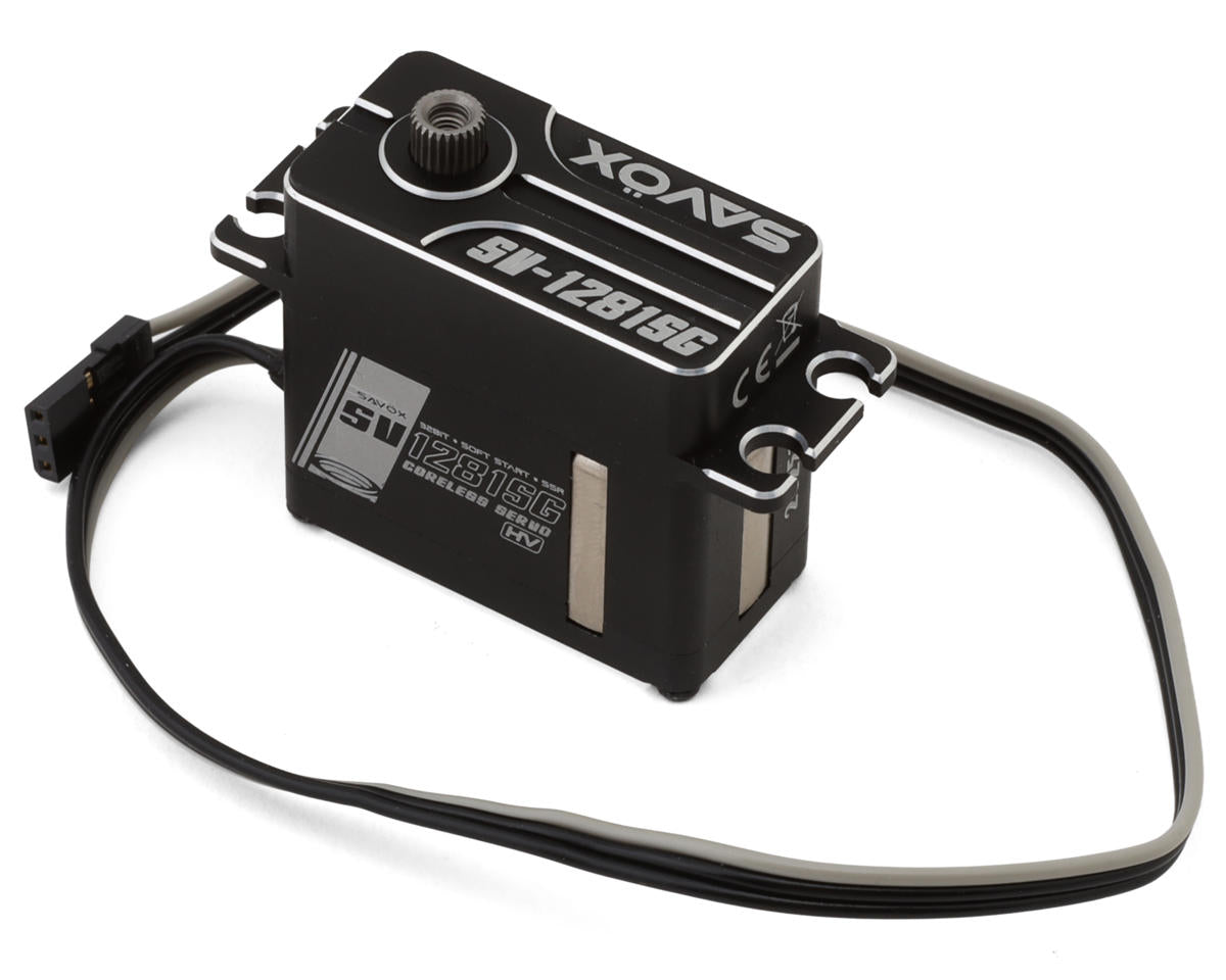 Savox SV-1281SG-BE Black Edition Aluminum "Monster Torque" Digital Steel Gear