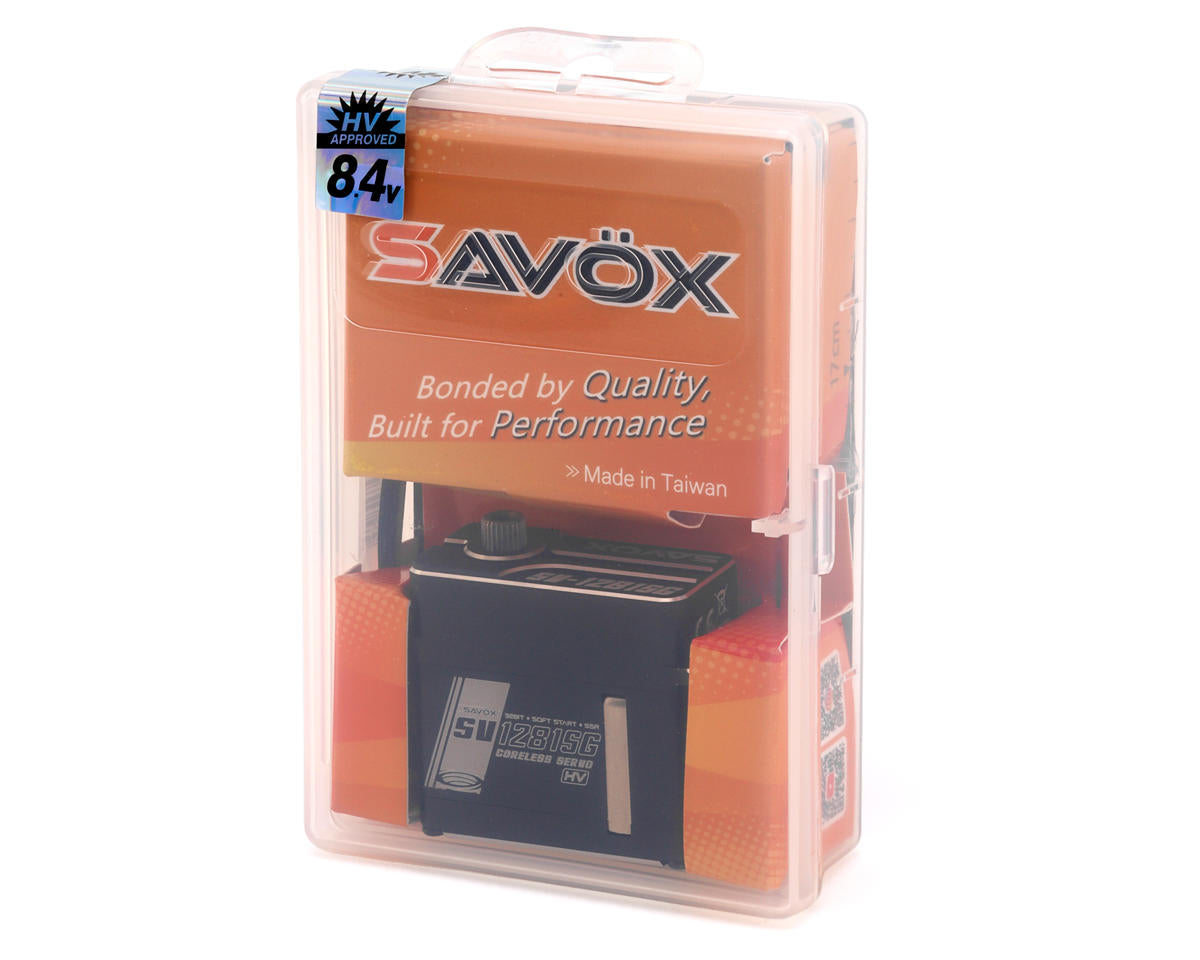 Savox SV-1281SG-BE Black Edition Aluminum "Monster Torque" Digital Steel Gear