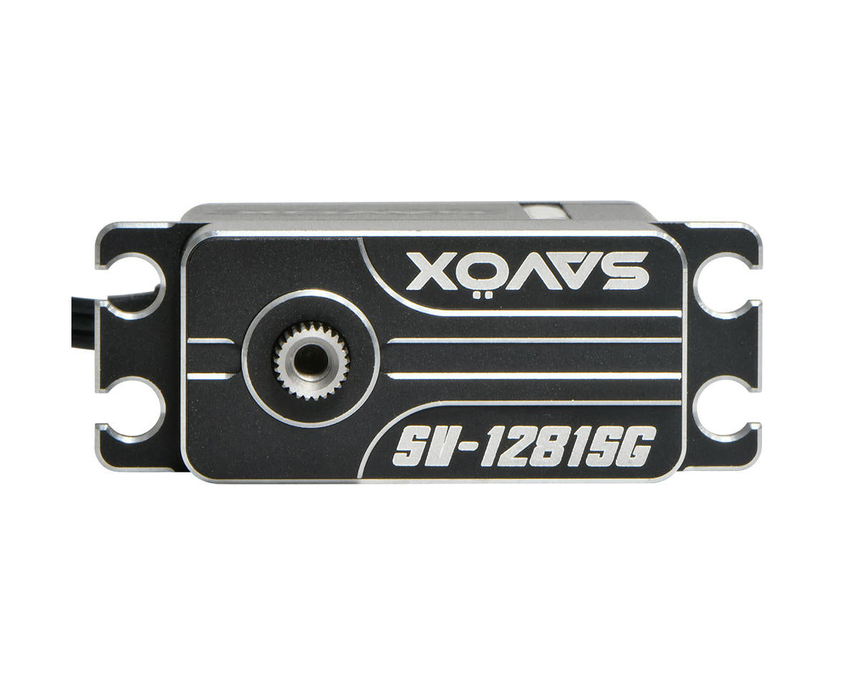 Savox SV-1281SG-BE Black Edition Aluminum "Monster Torque" Digital Steel Gear
