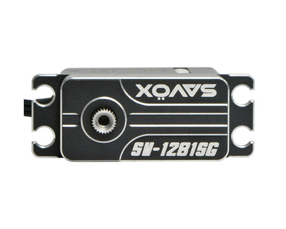 Savox SV-1281SG-BE Black Edition Aluminum "Monster Torque" Digital Steel Gear