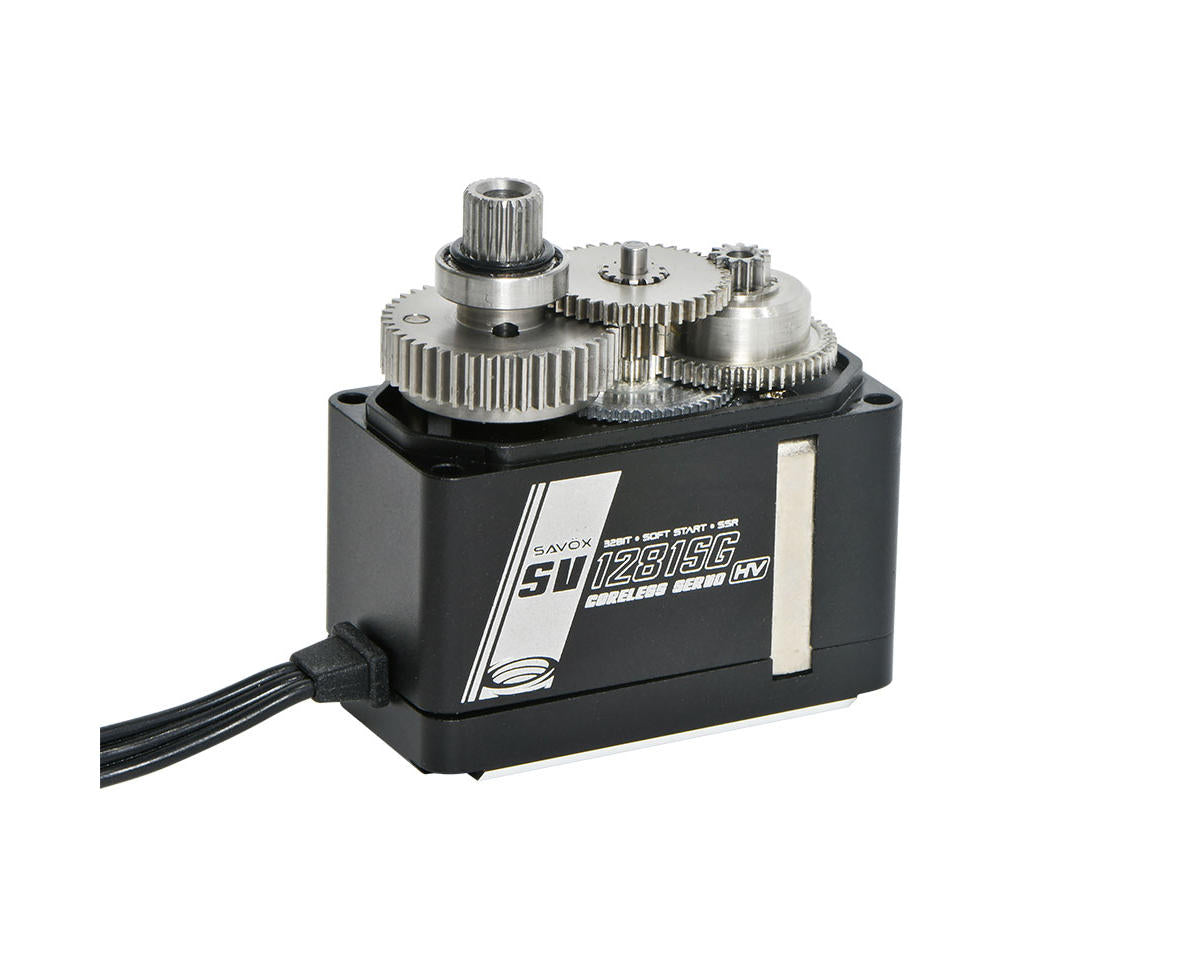 Savox SV-1281SG-BE Black Edition Aluminum "Monster Torque" Digital Steel Gear
