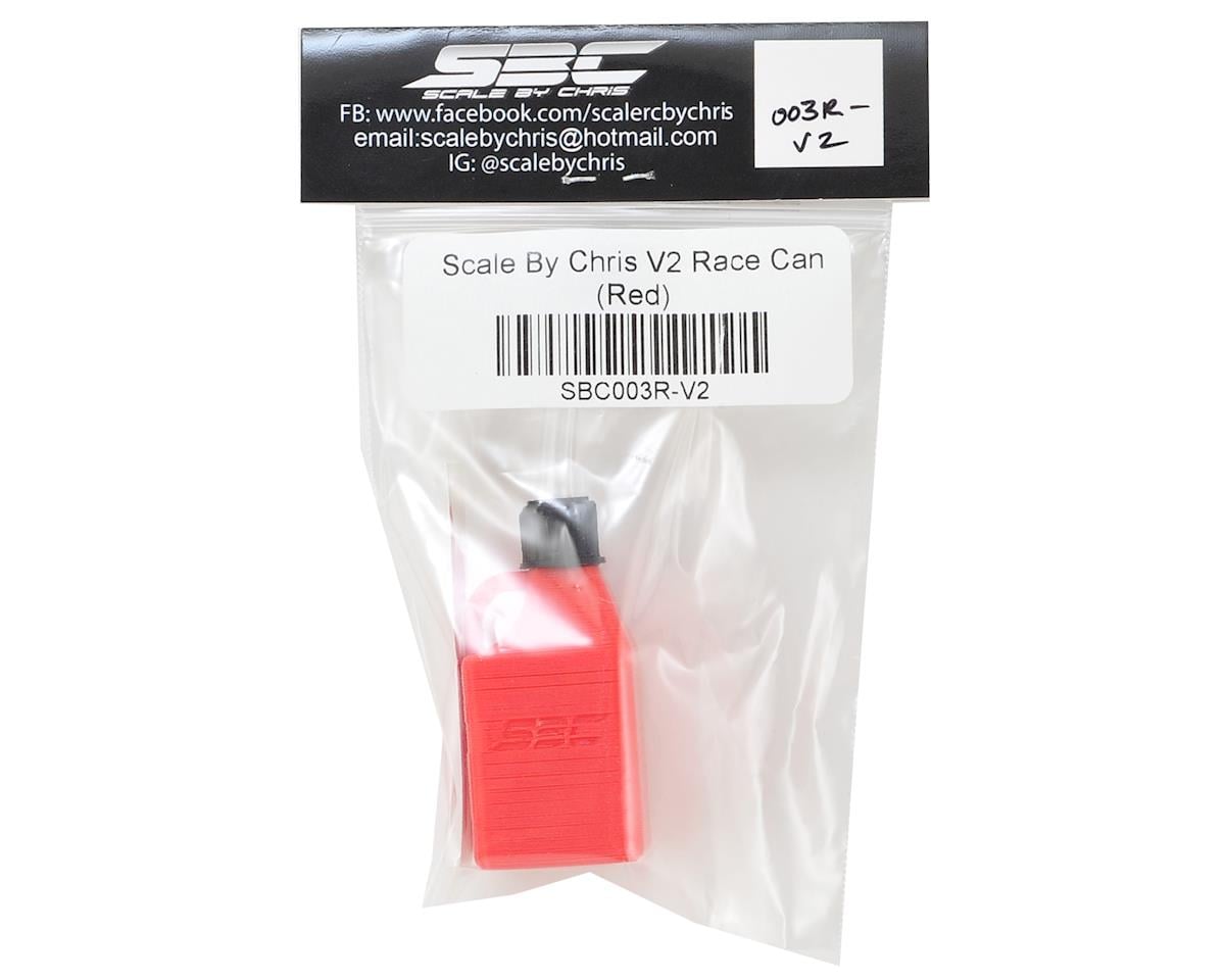 Scale By Chris V2 Race Can (Red)