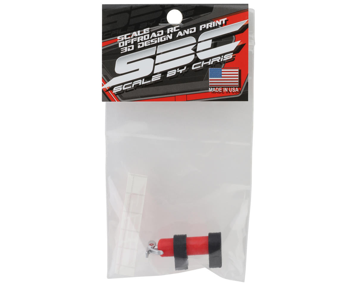 Scale By Chris V2 Fire Exstinguisher w/ 3/16" Round Bar Clamp