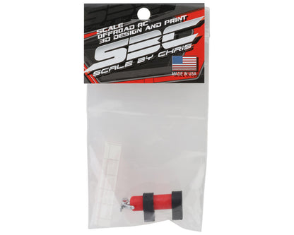 Scale By Chris V2 Fire Exstinguisher w/ 3/16" Round Bar Clamp