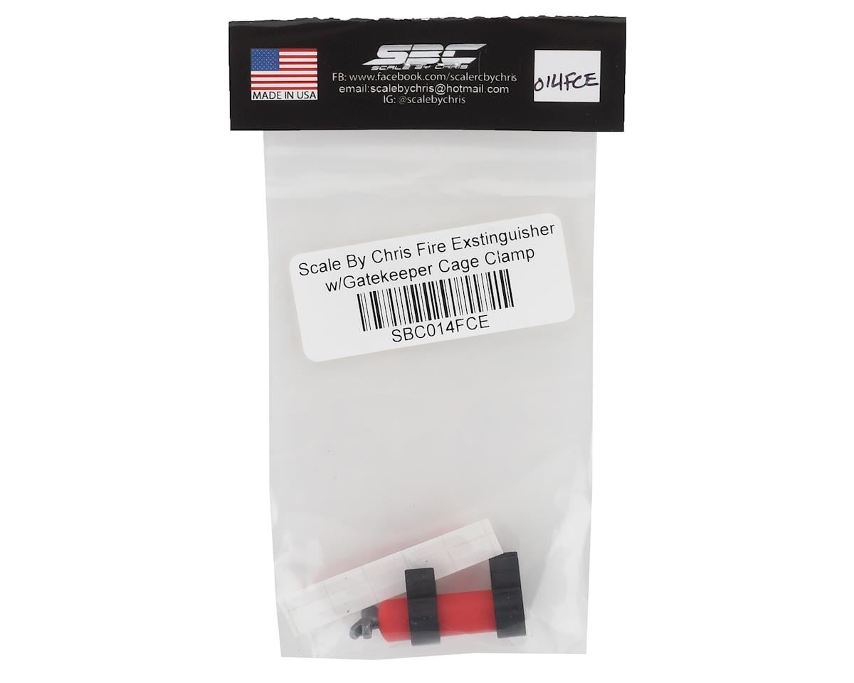 Scale By Chris Fire Extinguisher w/Gatekeeper Cage Clamp