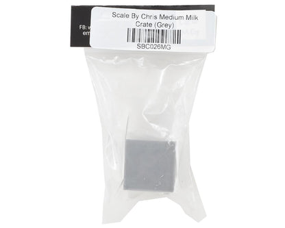 Scale By Chris Medium Milk Crate (Grey)