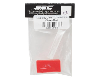 Scale By Chris 1/2 Small Ice Chest (Red)