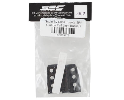 Scale By Chris Toyota SR5 Glue In Tail Light Buckets (Pro-Line SR5)