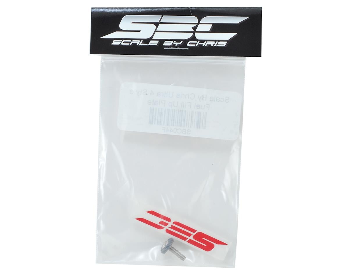 Scale By Chris Ultra 4 Style Fuel Fill Up Plate