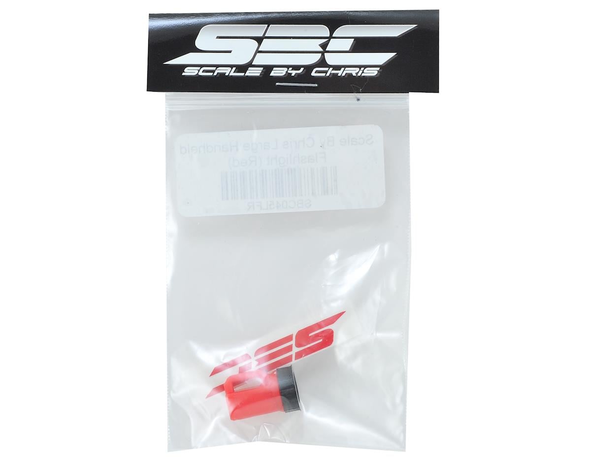 Scale By Chris Large Handheld Flashlight (Red)