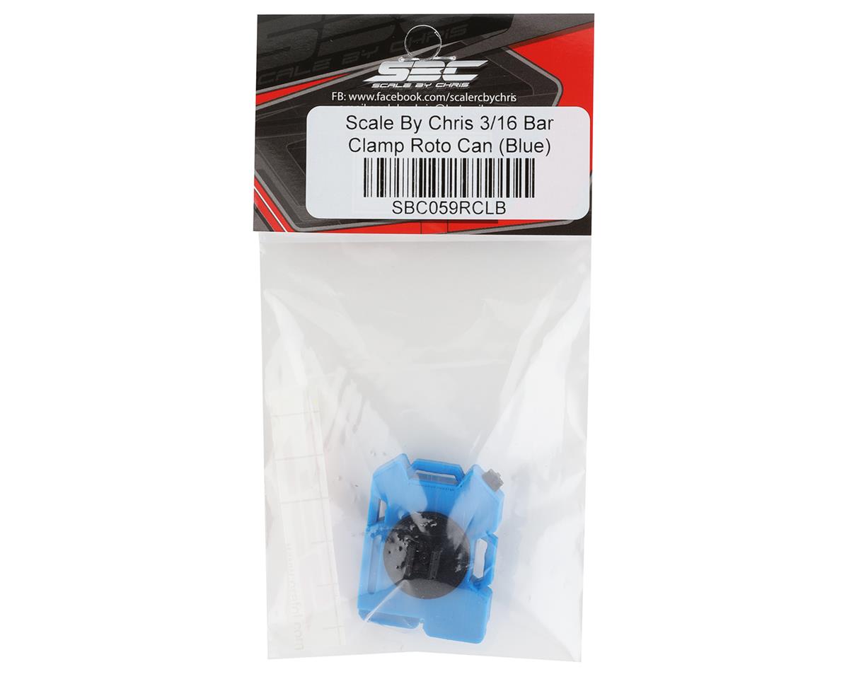 Scale By Chris 3/16" Bar Clamp Roto Can (Blue)