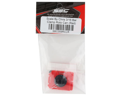 Scale By Chris 3/16" Bar Clamp Roto Can (Red)