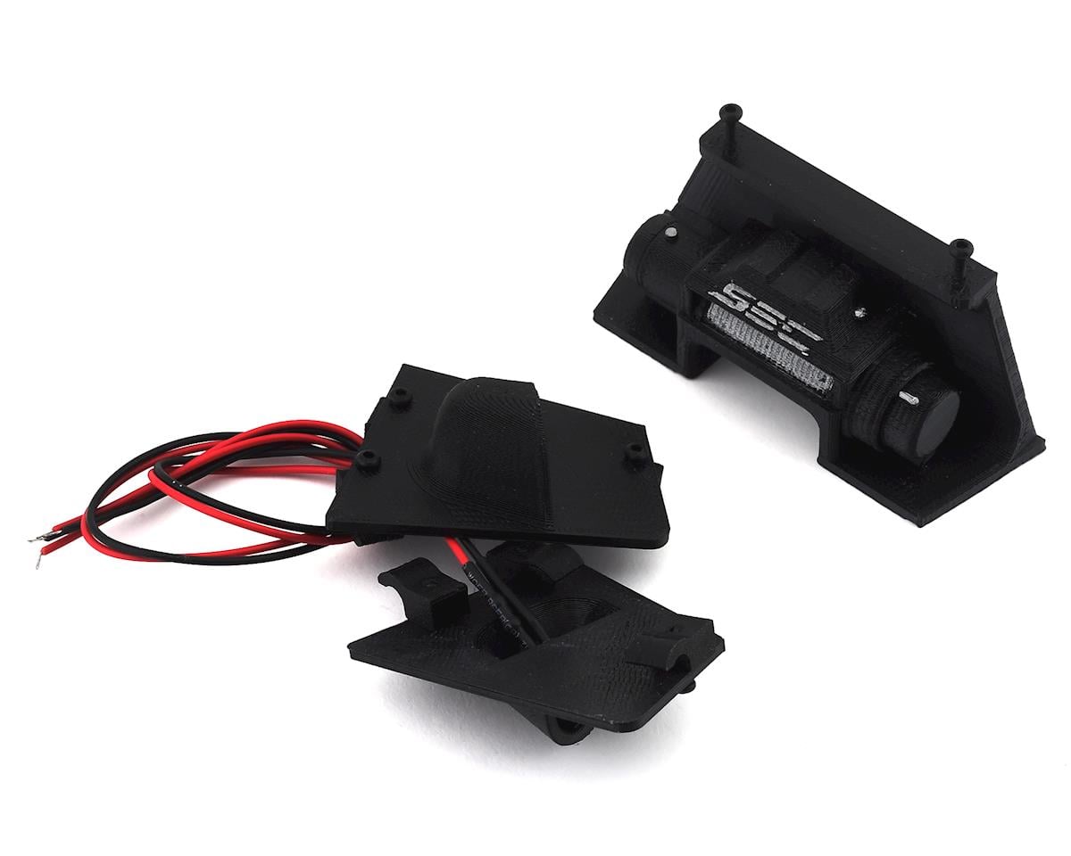 Scale By Chris Gatekeeper Front Pass Through Faux Winch w/Light Filler Kit