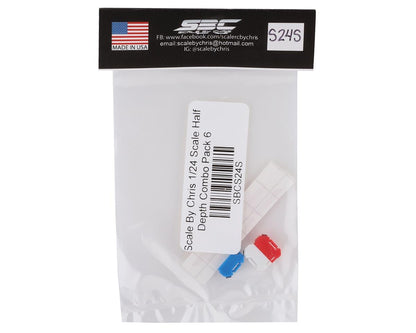 Scale By Chris 1/24 Scale Half Depth Combo Pack 6
