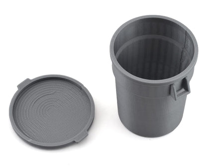 Scale By Chris Large Trash Can w/Lid