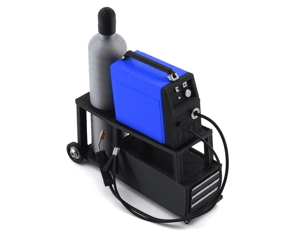 Scale By Chris Complete Welding Cart w/Welder (Blue)