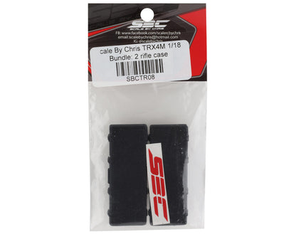 Scale By Chris 1/18 Miniature Scale Accessory Bundle w/Rifle Cases (2)