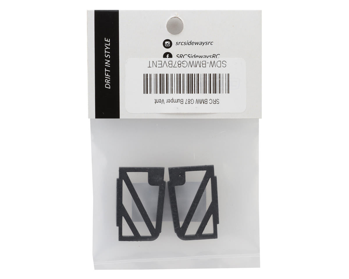 Sideways RC APlastics BMW G87 Molded Scale Bumper Vents (2)