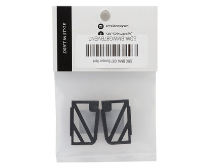 Sideways RC APlastics BMW G87 Molded Scale Bumper Vents (2)