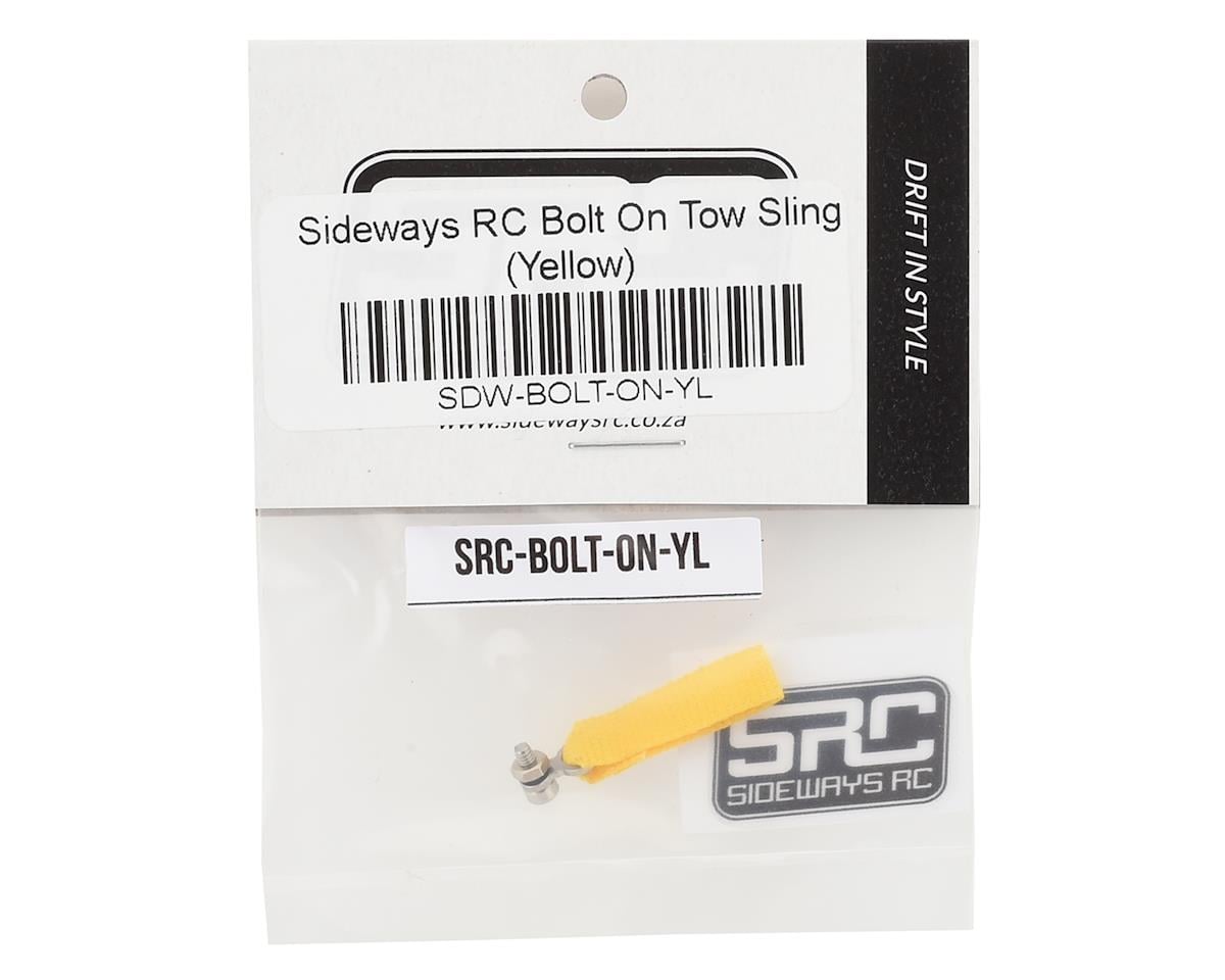 Sideways RC Scale Drift Bolt On Tow Sling (Yellow)