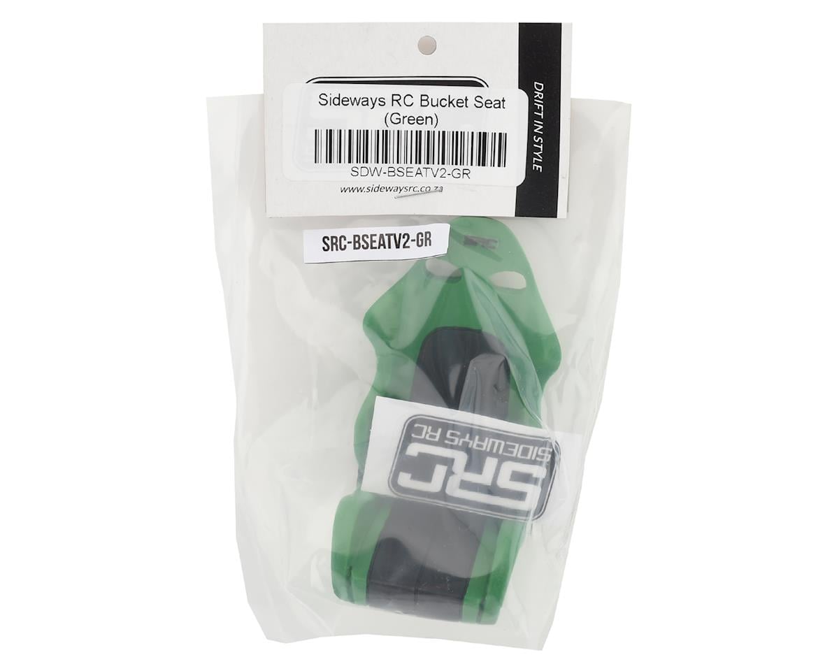 Sideways RC Scale Drift Bucket Seat V2 (Green)