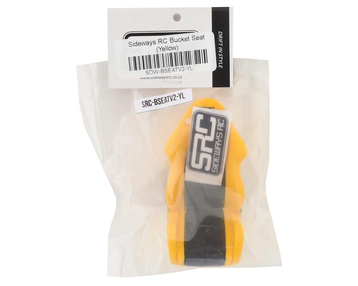 Sideways RC Scale Drift Bucket Seat V2 (Yellow)