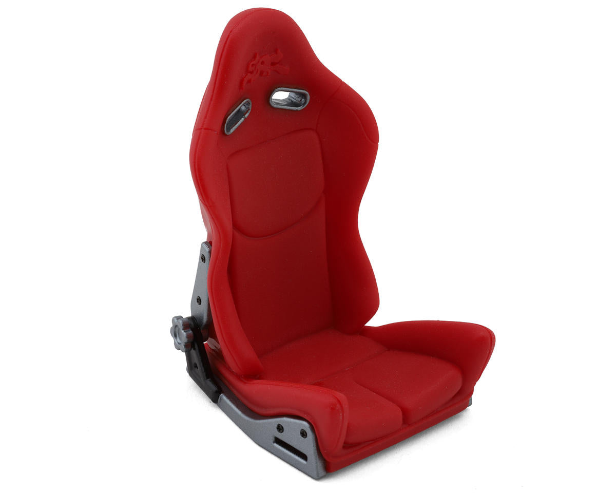 Sideways RC 1/10 Scale Bucket Seat 6 (Red)