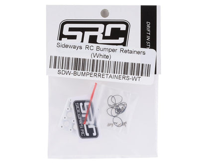 Sideways RC Scale Drift Bumper Retainers (White)