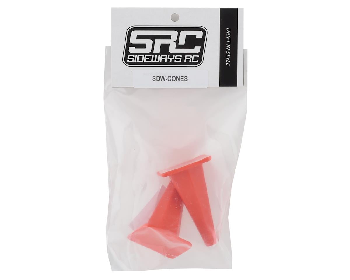 Sideways RC Scale Traffic Cones (Orange) (2)