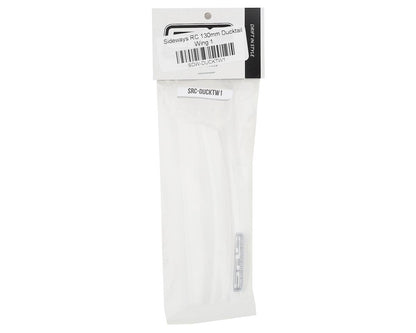 Sideways RC Scale Drift 130mm Ducktail Wing (Clear) (Style 1)