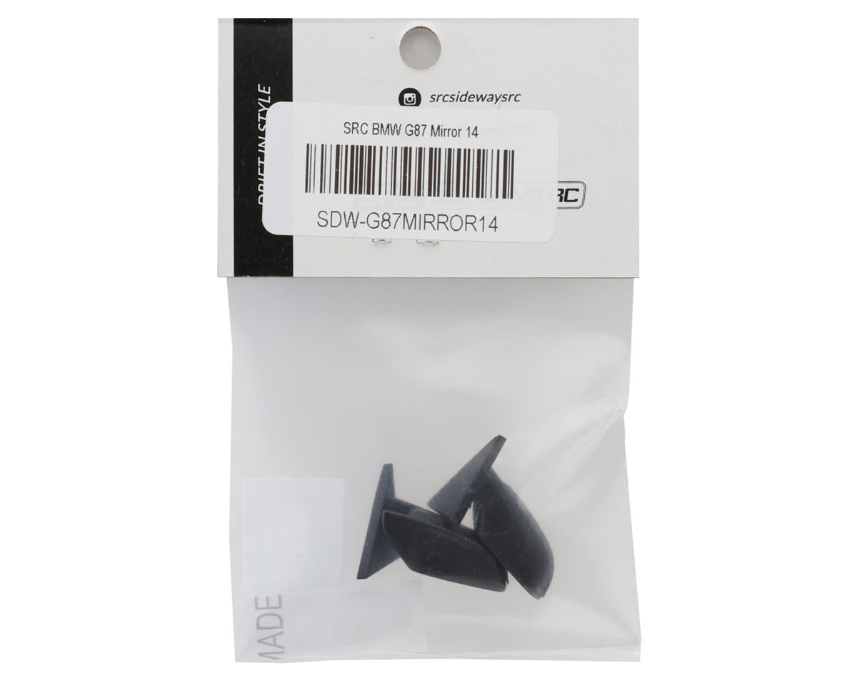 Sideways RC APlastics BMW G87 Molded Scale Side Mirrors (Style - 14) (2)