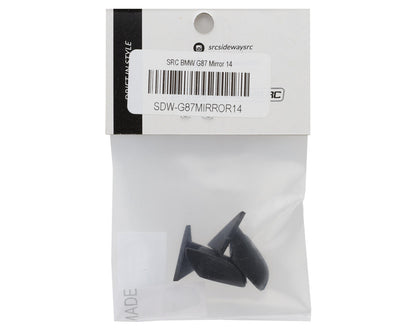 Sideways RC APlastics BMW G87 Molded Scale Side Mirrors (Style - 14) (2)