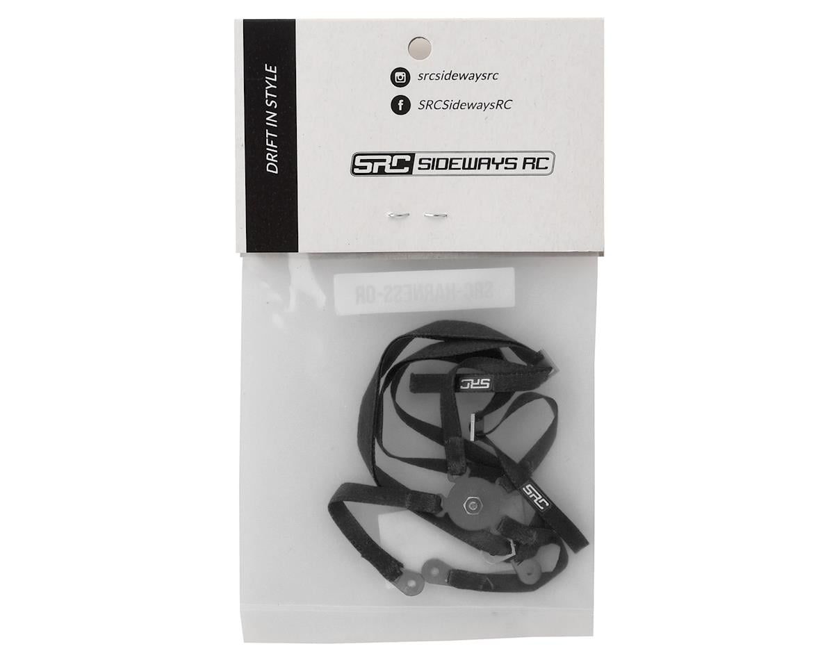 Sideways RC Scale Drift Bucket Seat Harness (Black)